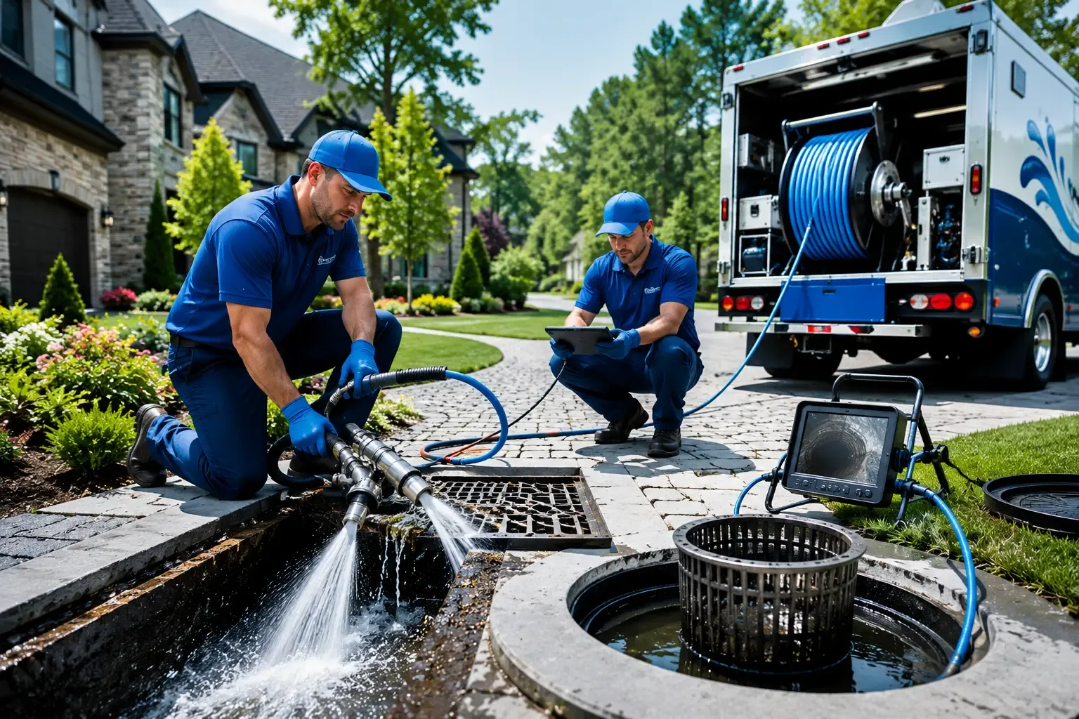 Local outdoor drain cleaning professionals in Ecleto, TX